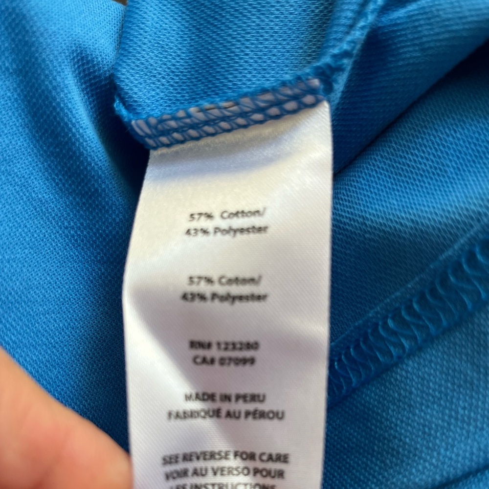 New Travis Matthew classic blue Oceanside performance golf polo. Size XXXL - Picture 7 of 11